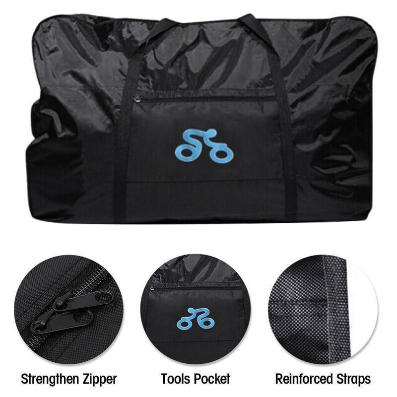 29Bike Carrier Storage Bag Hiking Cycling Bicycle Carry Travel Transport Pouch — image 8