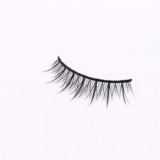 Tips And Tails Clusters Thickened Sparse Long A-type False Eyelashes With Glue