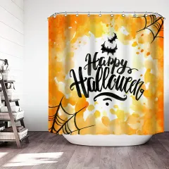 Digital Printing Sanitary Partition Decorative For Bathroom Shower Curtain - 27Style - View 1