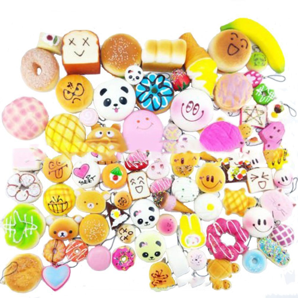 Title 4, Toy Simulation Bread Cake Strawberry Panda Rand...