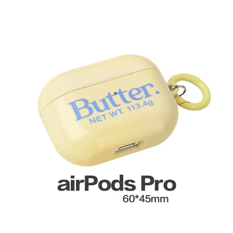 Butter Airpodspro Protective Case Earphone Sets One Two Three Generations Simple