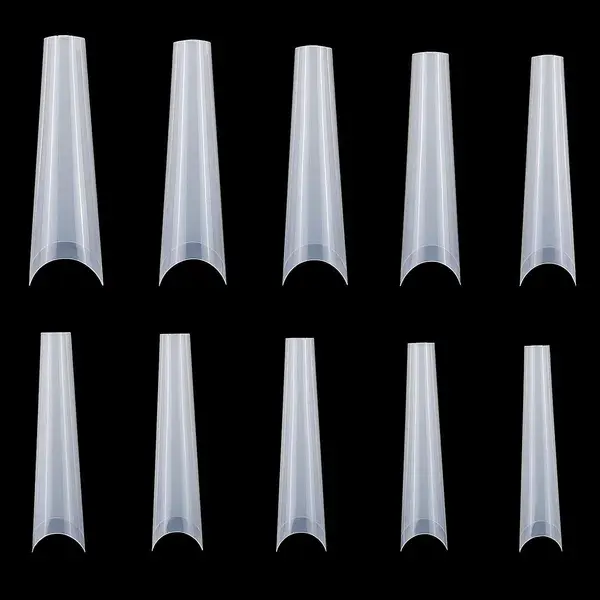 False Nail Tips C Curve Half Cover