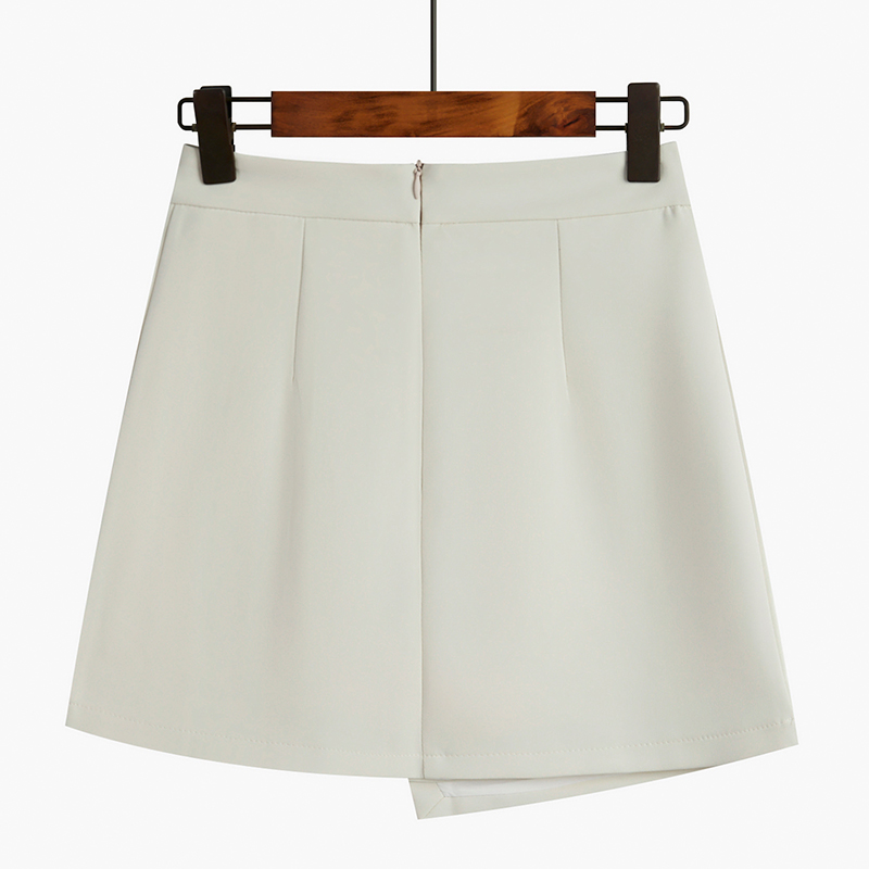 Women's A-line High Waist Irregular Skirt