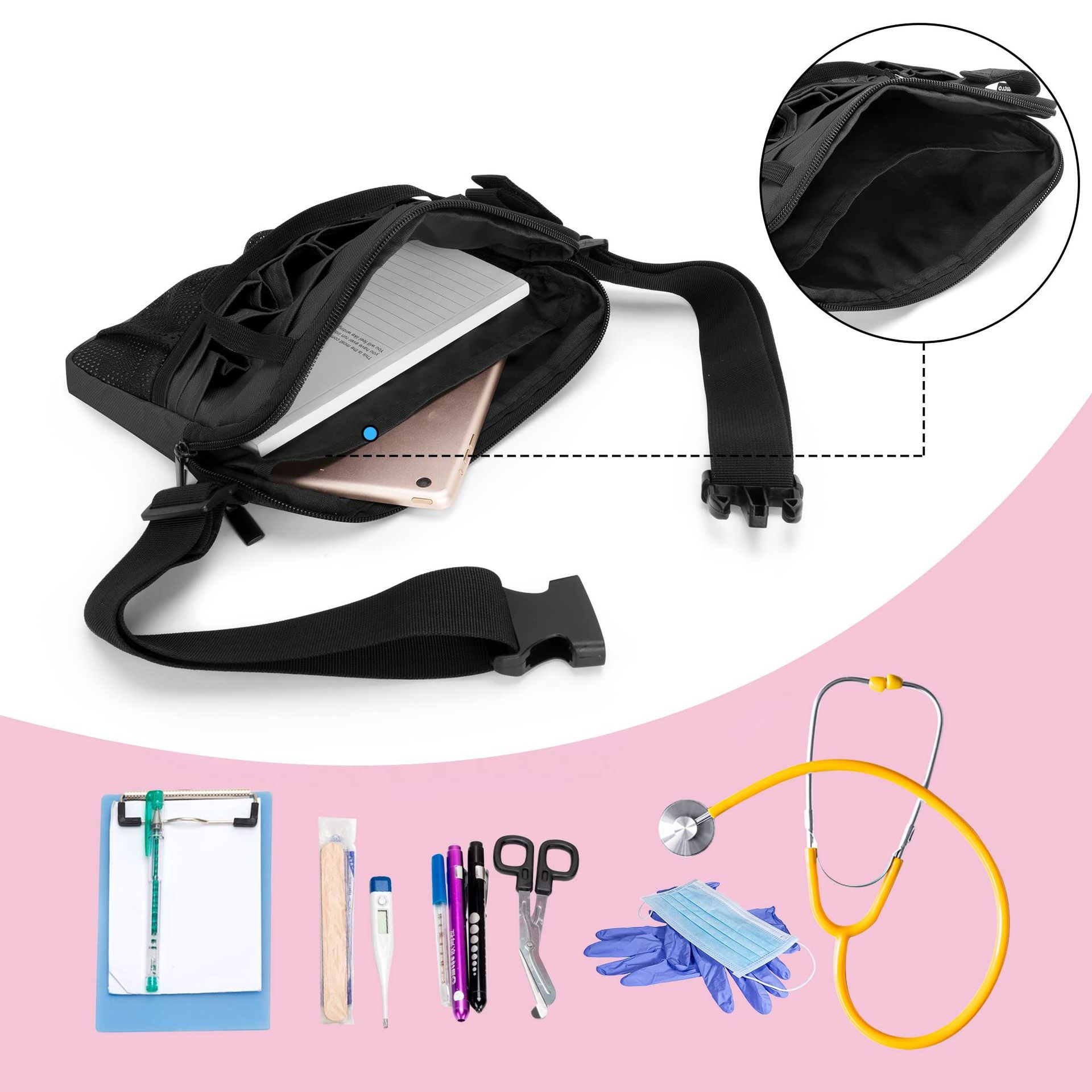 Portable Multifunctional Tool Storage Bag For Nurses