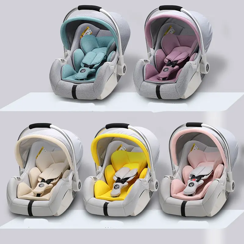 Baby Car with Car Foldable Safety Seat Basket Portable