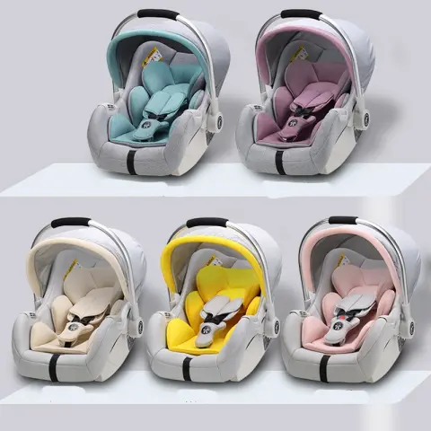 Baby Car with Car Foldable Safety Seat Basket Portable