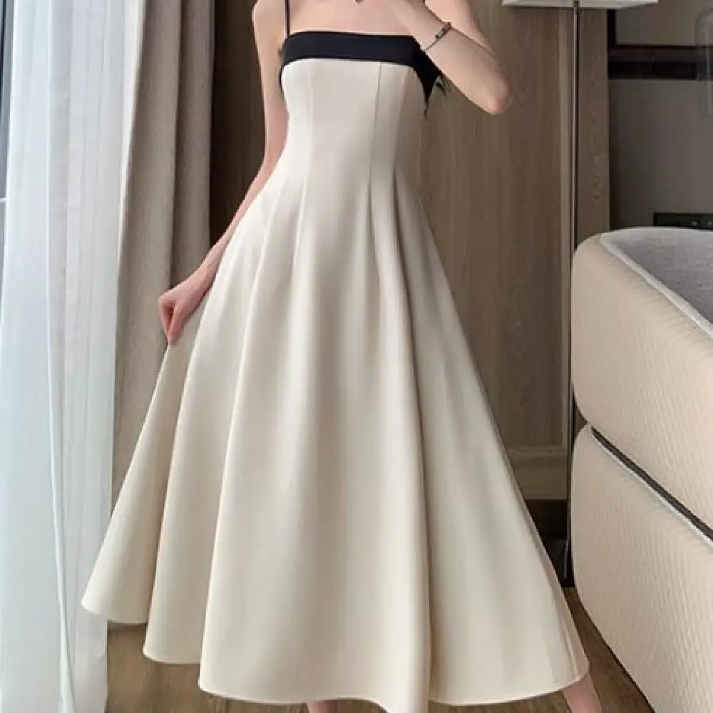 Women's Fashion Casual Suspender Dress