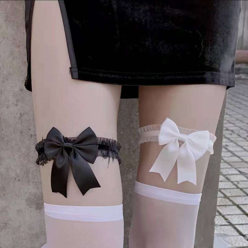 Title 1, Bow Lace Thigh Loop Leg Decoration