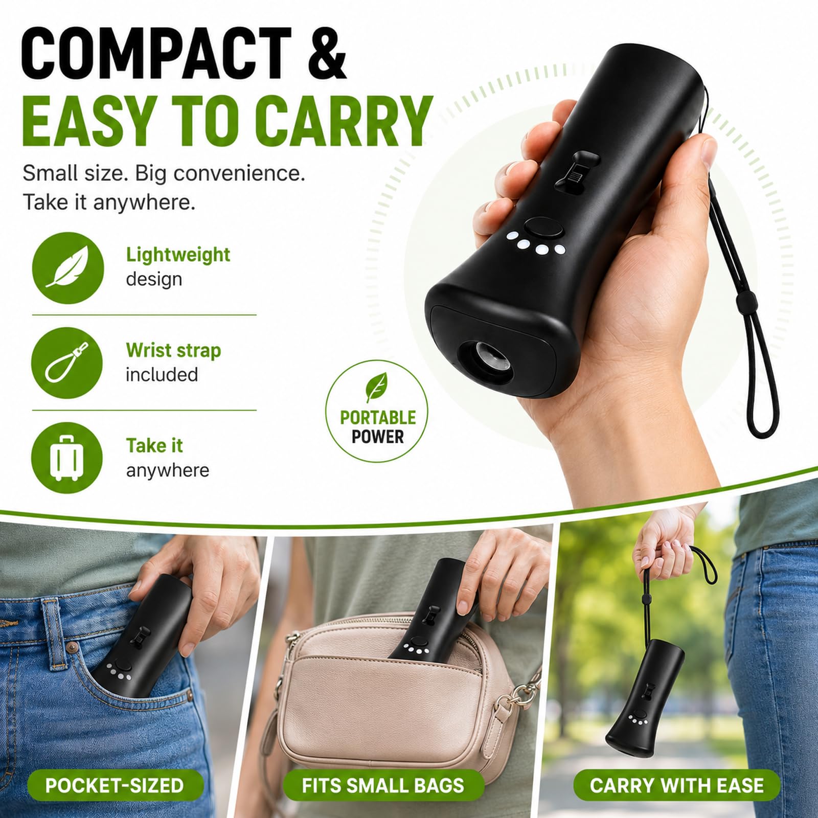 Trainer Ultrasonic For Dogs, Anti Barking Device For Dogs, 32 Ft Range Barks No More, Dog Training Device Safe & Rechargeable For Indoor &Outdoor — foto 6