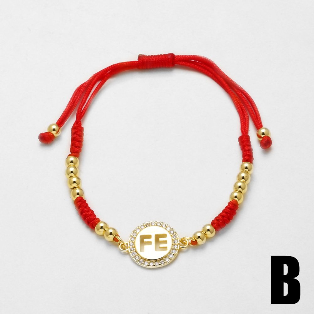 Simple Zircon Inlaid Heart-shaped Peach Heart Bracelet - Jewelry & Watches