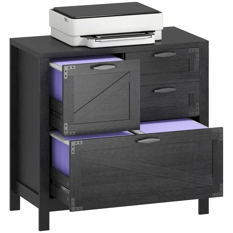 4-Drawer Lateral Filing Cabinet