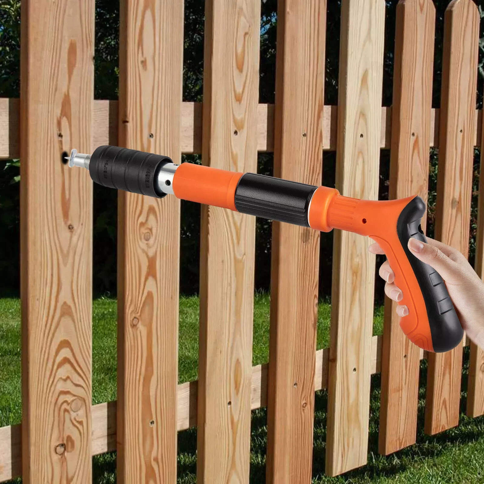 Woodworking Integrated Air Nailer Manual Steel Nail Nailer 5 Gears Power Gun UK