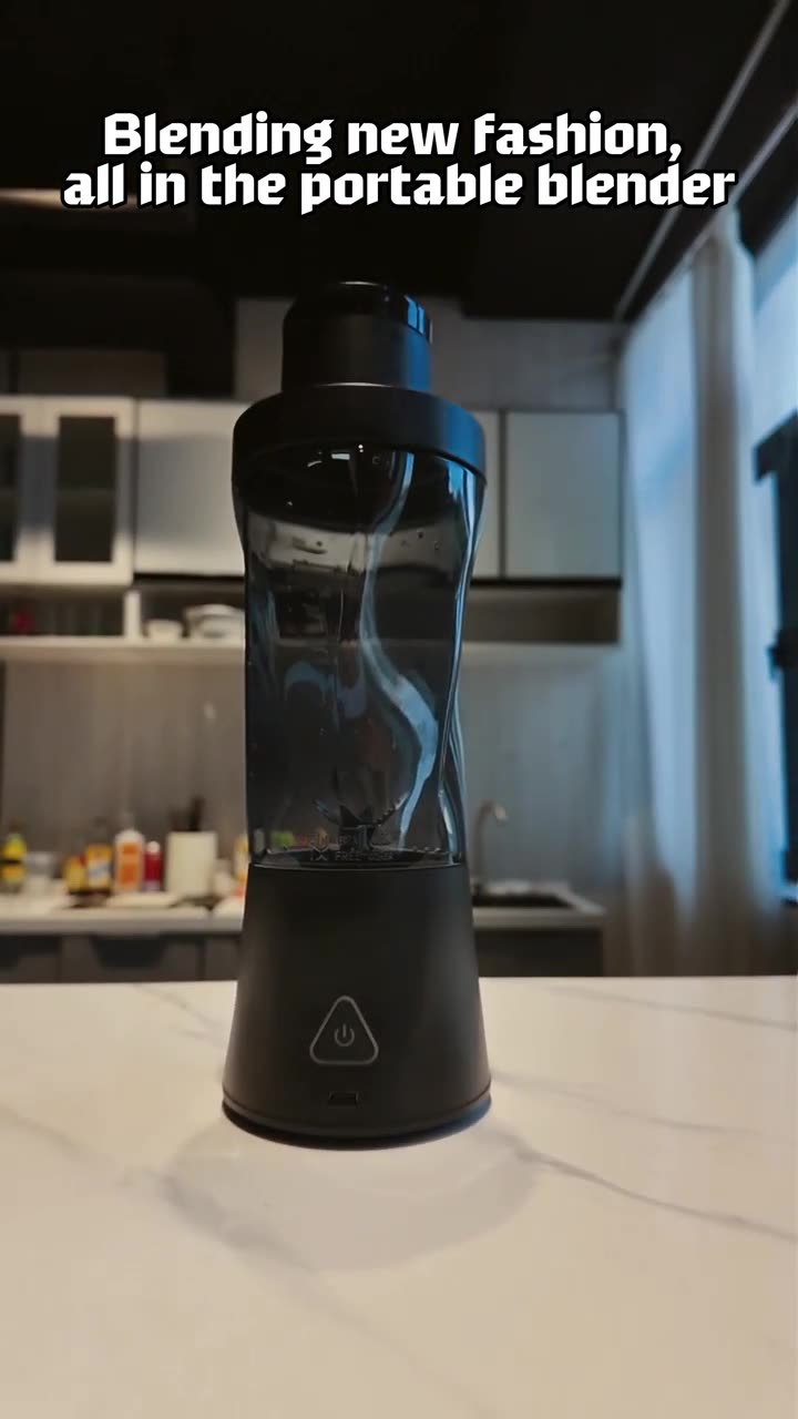 Cross-border Portable Juicer With 360W High Power, Wireless Juice Maker, 6000mAh Battery - Image 3