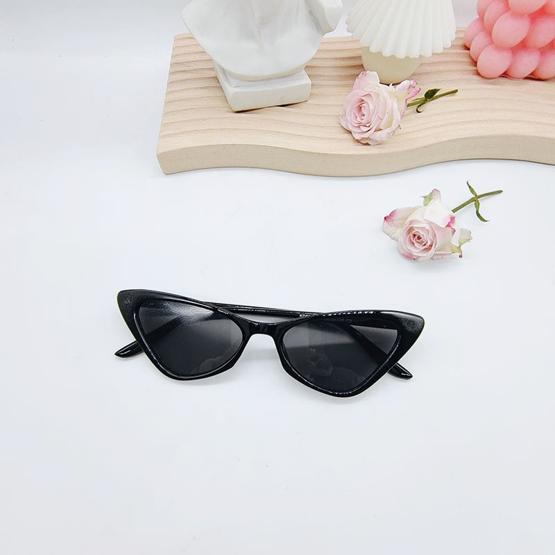 Candy Cat Eye Small Frame Vintage Sunglasses - Image 7