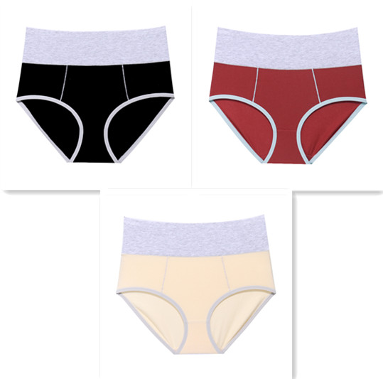 Multi size High Waist Ladies Cotton Sexy Bondage Sports Panties Setb - Shop at LoveMi
