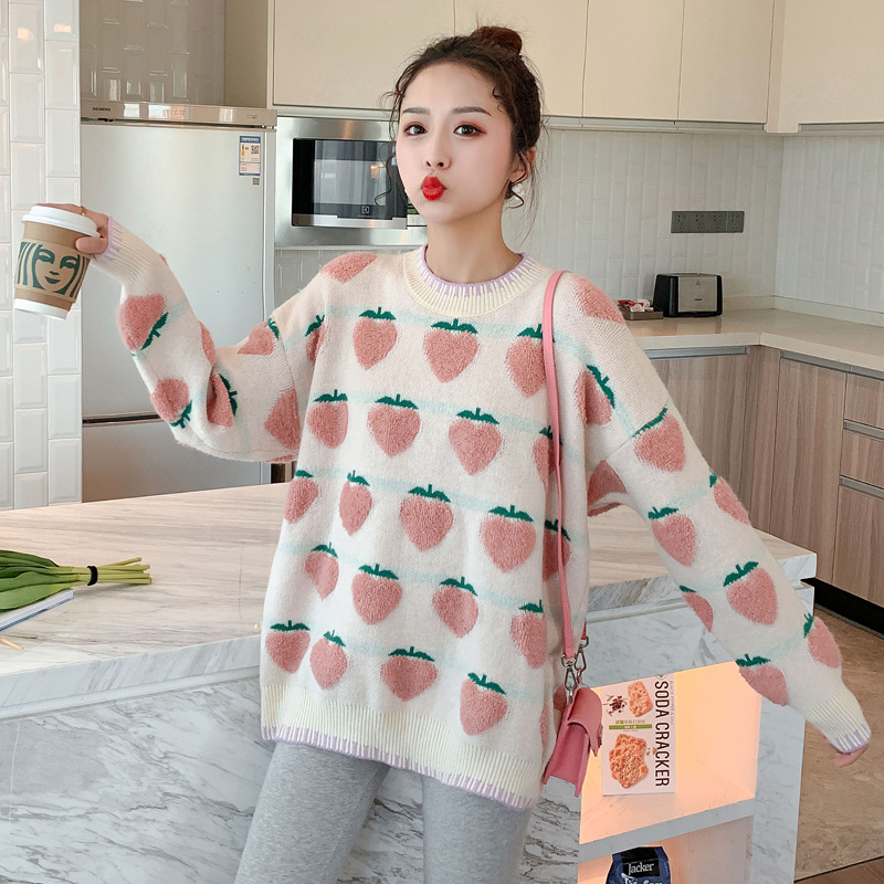 Title 3, Maternity Sweater Fashion Temperament Knitting