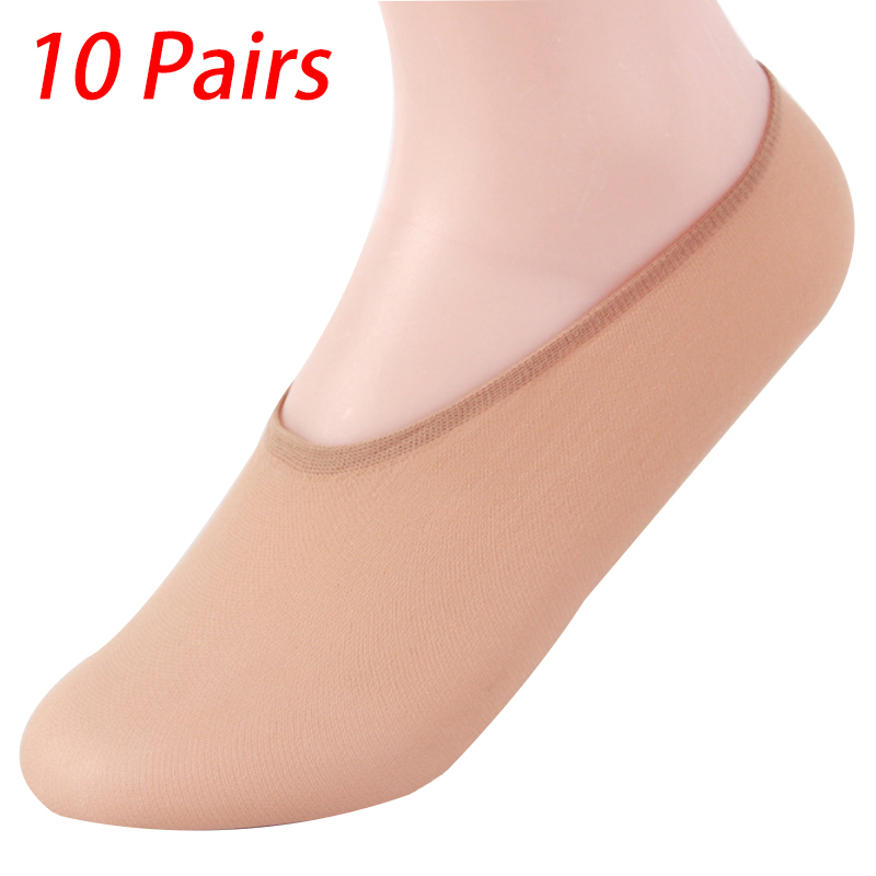 10 Pairs Womens Ladies Invisible Trainer Socks No Show Footies Shoe Liner — image 6
