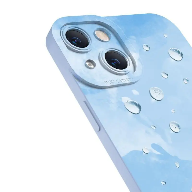 Creative Fashion Liquid Silicone Phone Case Protector