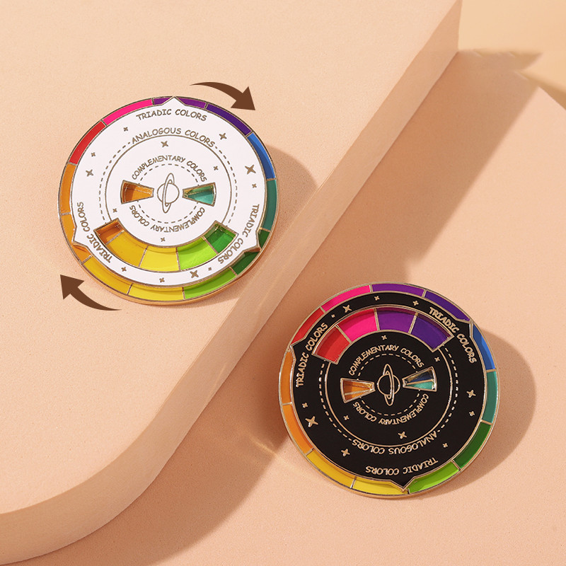 Women's Alloy Spinning Brooch Clothes Accessories