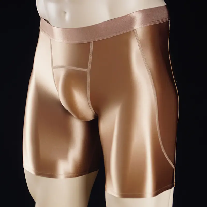 Oily And Tight Pants For Men's Five Point Fitness Shorts