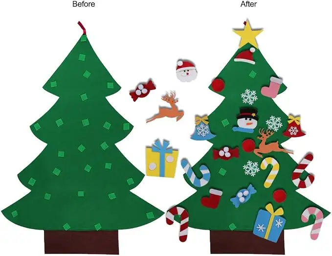 DIY Felt Christmas Tree