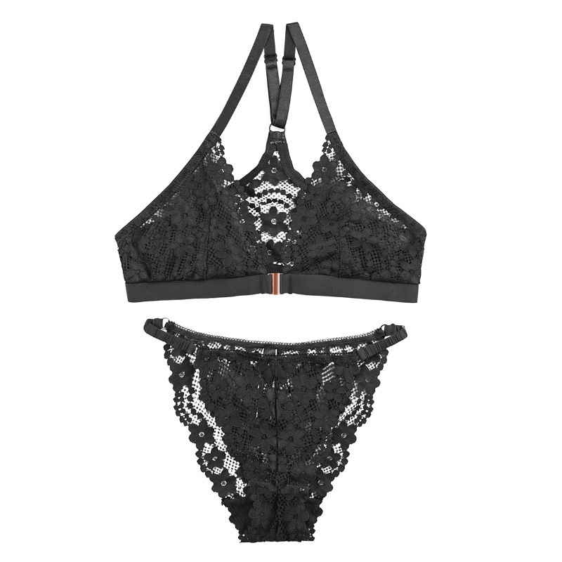 Title 3, Ensemble soutien-gorge et culotte en dentelle f...