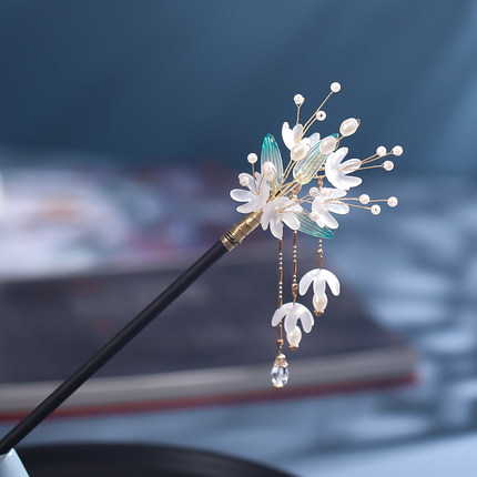 Flower Resin Hairpin, picture 2 of 4