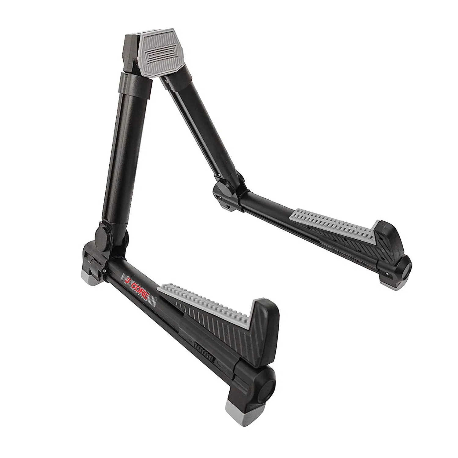 5 Core Guitar Stand Floor Adjustable Aluminum Alloy A Frame Universal Folding Acoustic Electric Bass Mandolin Banjo Violin Stands For On Stage Studio