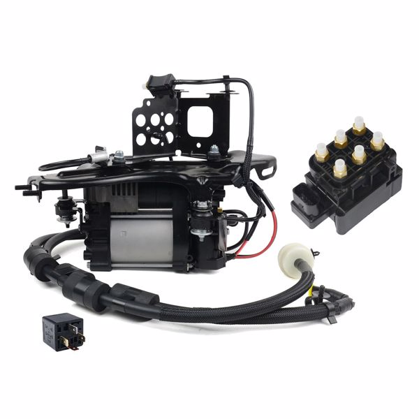 打气泵 Air Suspension Compressor Pump Kit Fits Jeep Grand Cherokee 2011-2018 Limited-11