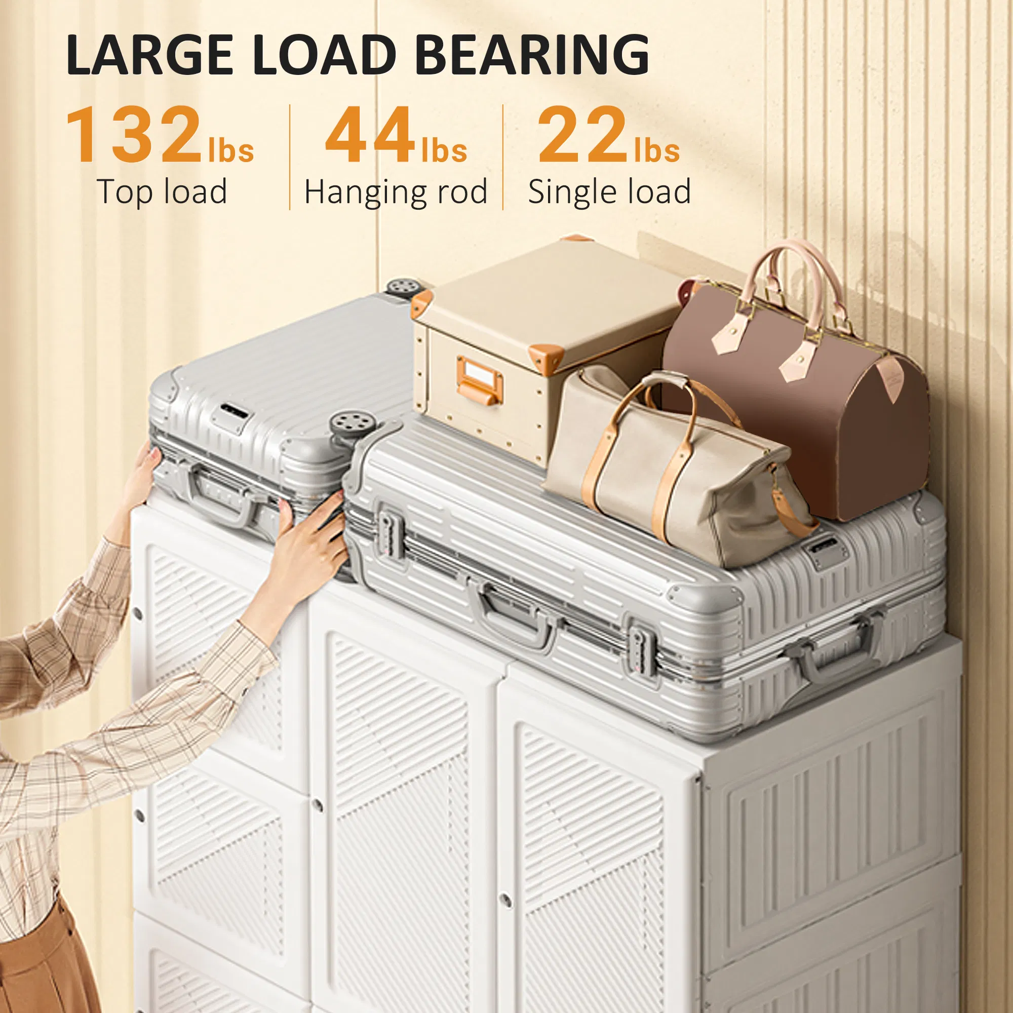 Portable Wardrobe Closet, picture 3 of 5