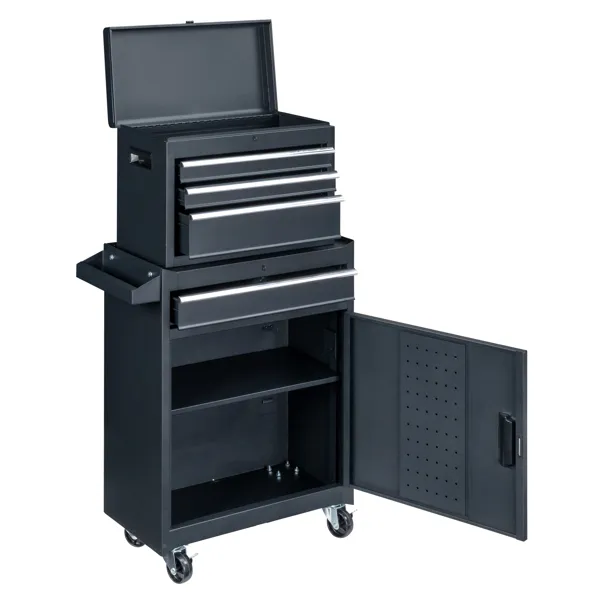 Repair tool cart Black image 5