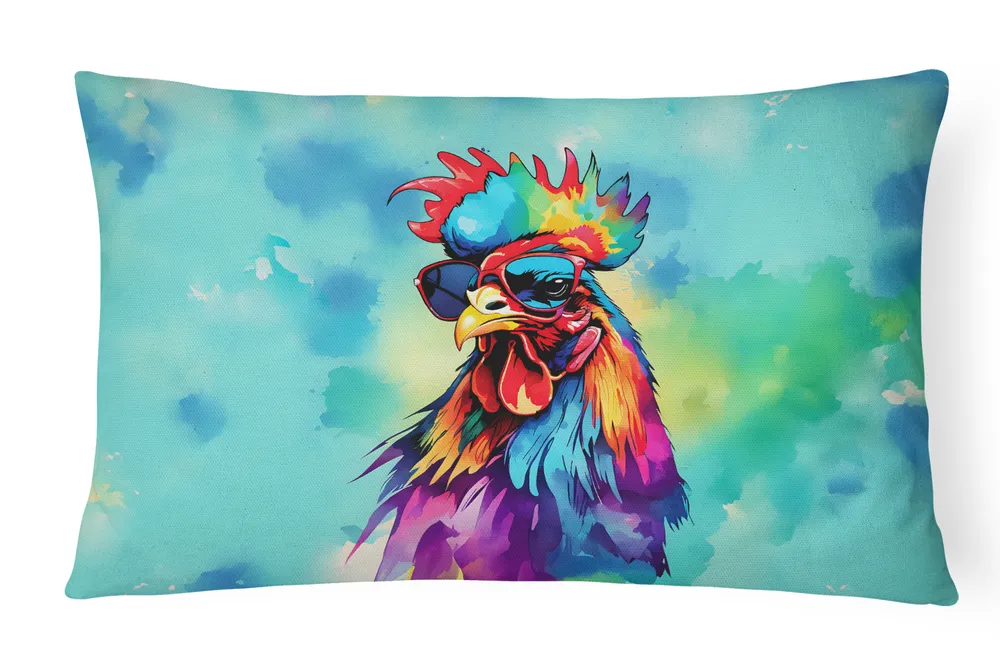 Hippie Animals Throw Pillow Throw Pillow For Indoor Couch, picture 5 of 5