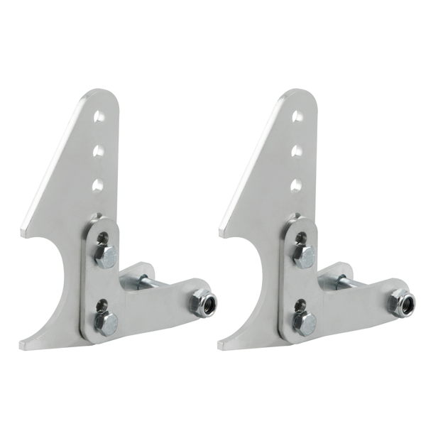 降低套件Universal Coil-Over Rear Lower Kit Adjustable Shock Mount Brackets Steel for 3
