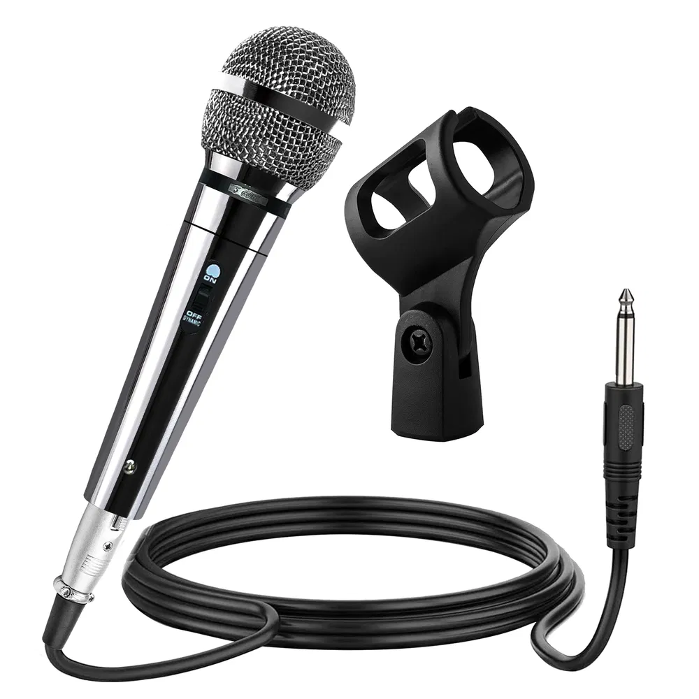 5 CORE Microphone Dynamic Vocal Handheld Mic Cardioid Unidirectional Microfono w On Off Switch + XLR Audio Cable for Singing Karaoke Public Speaking & Parties image 24