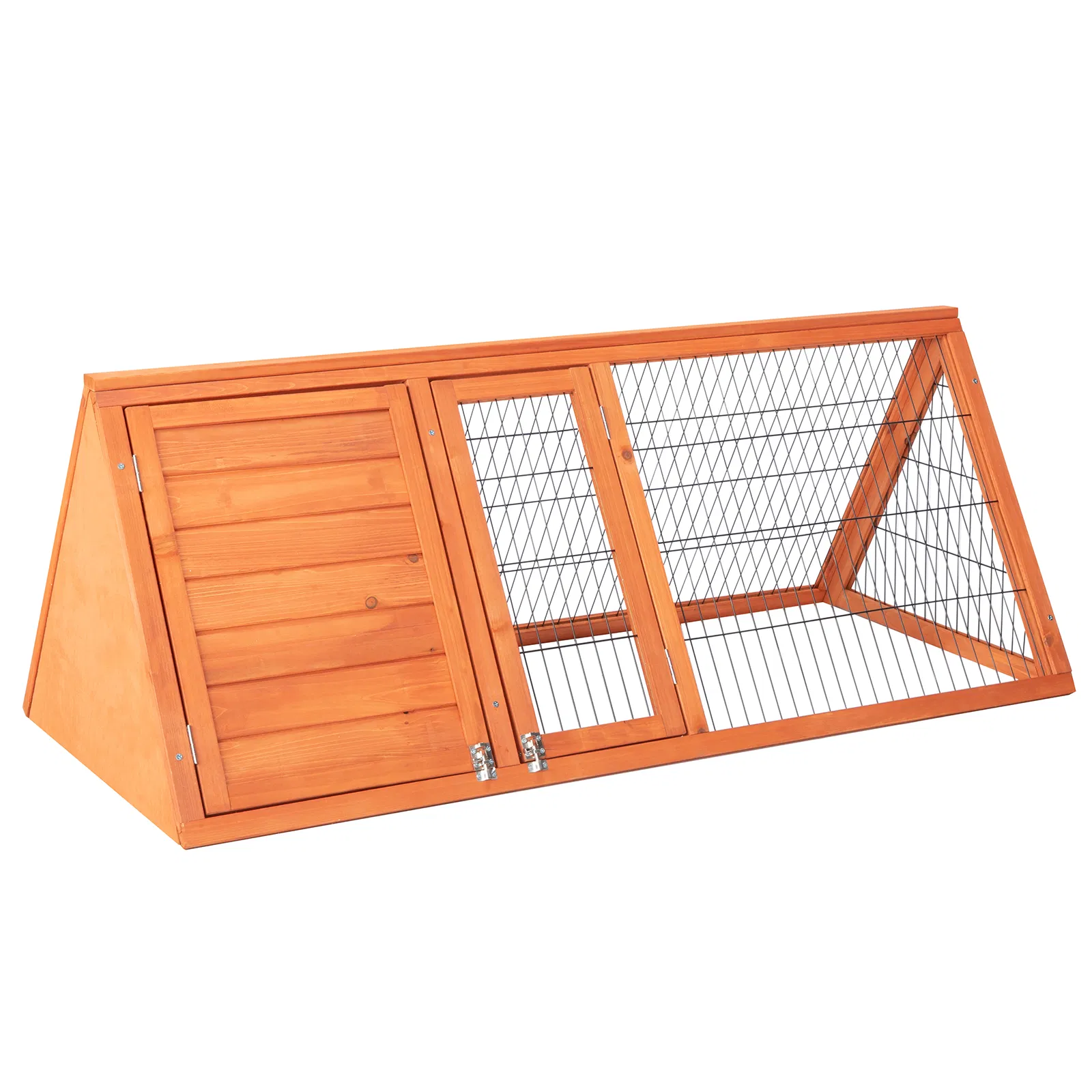 50" Wooden Rabbit Guinea Pig Hutch Wooden Rabbit Guinea Pig House image 7