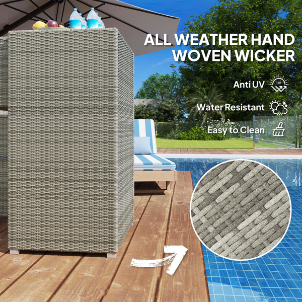 Outdoor Towel Rack/Storage Cabinets/Lockers/rolling wardrobe-14