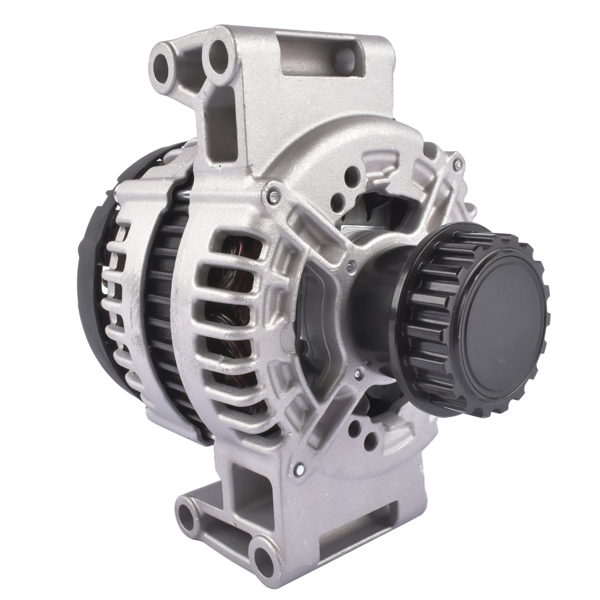 180A replacement alternator with decoupler pulley for select Volvo vehicles