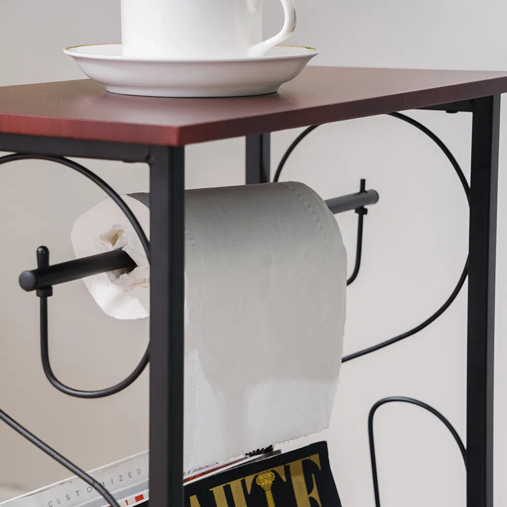 Multifunctional Bathroom Table Indoor Side Table Coffee image 12