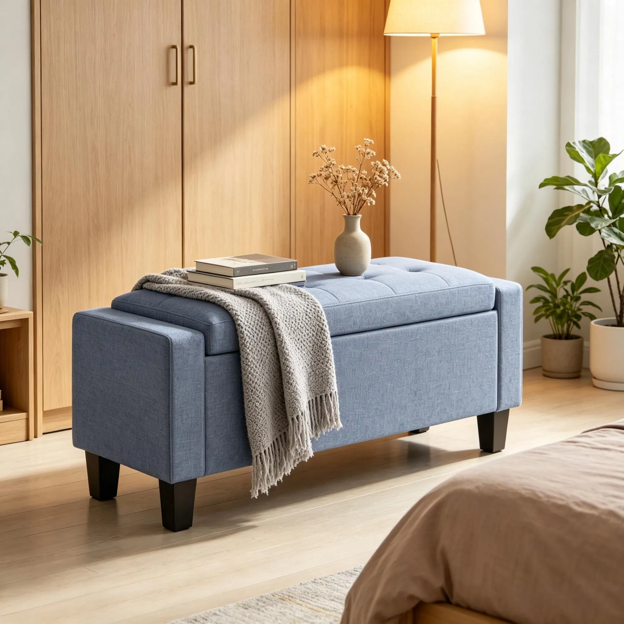 Storage Ottoman Bench, picture 2 of 4