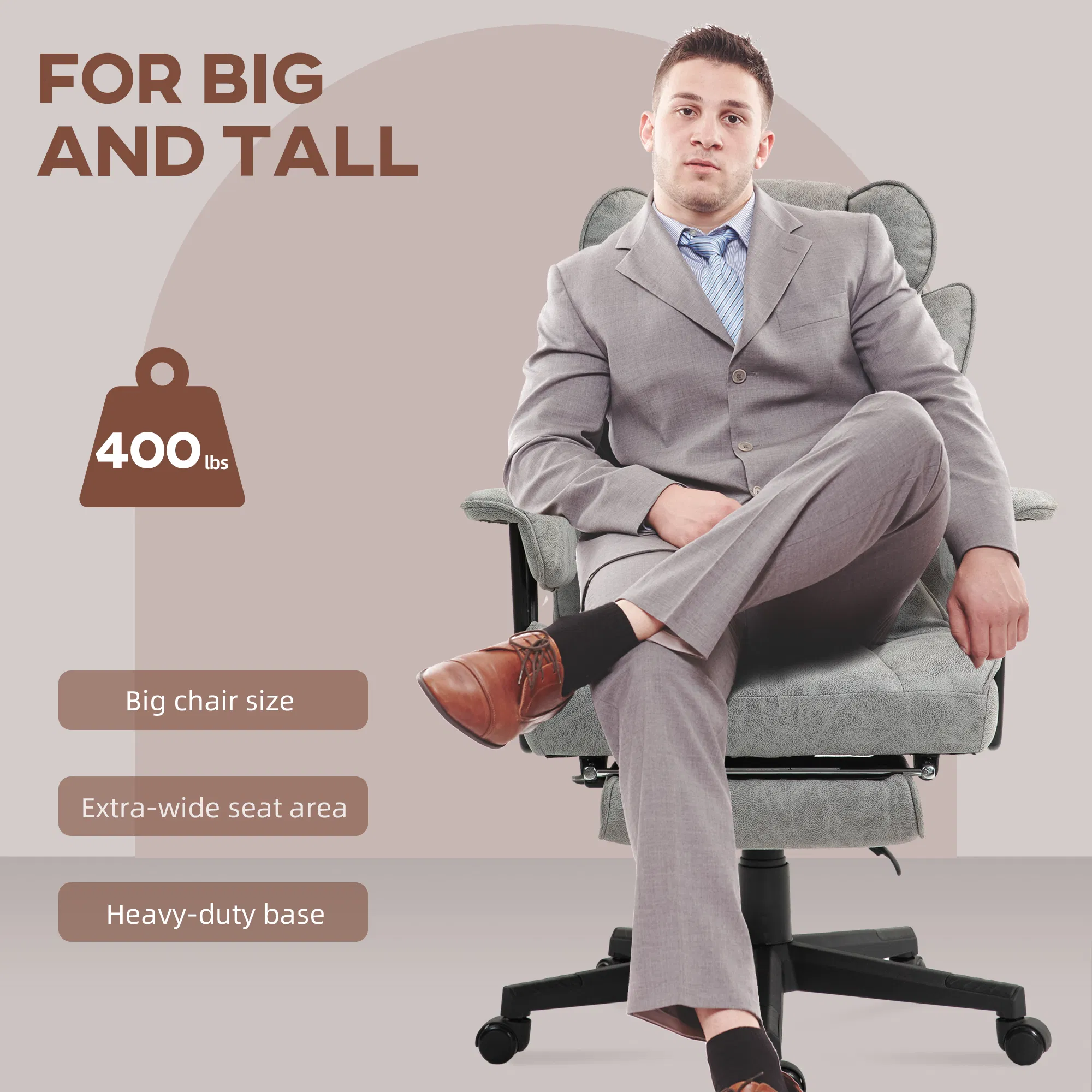 Big and Tall Office Chair, picture 2 of 5