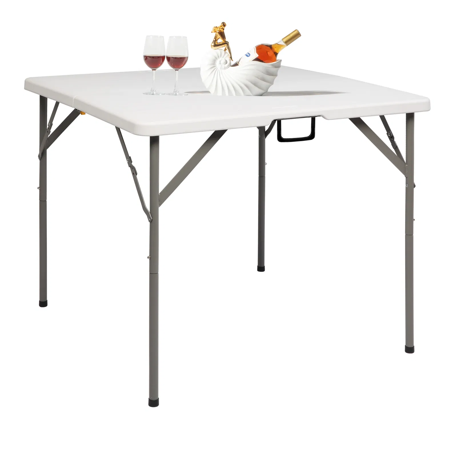 [Replace 19594030]34" Blow Molding Foldable Square Table image 4