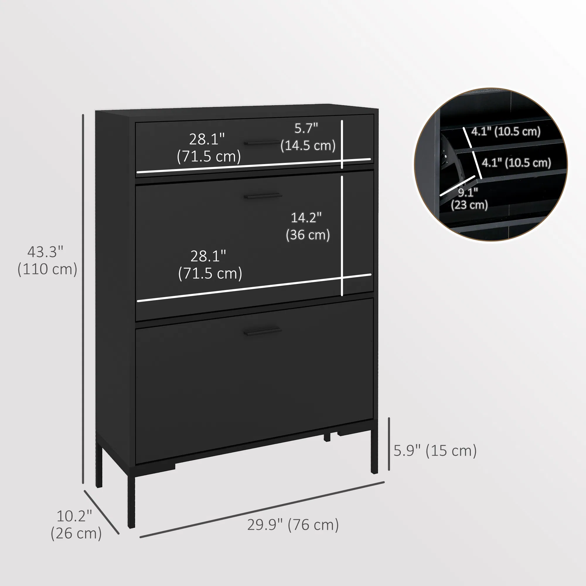 Shoe Storage Cabinet, picture 3 of 5