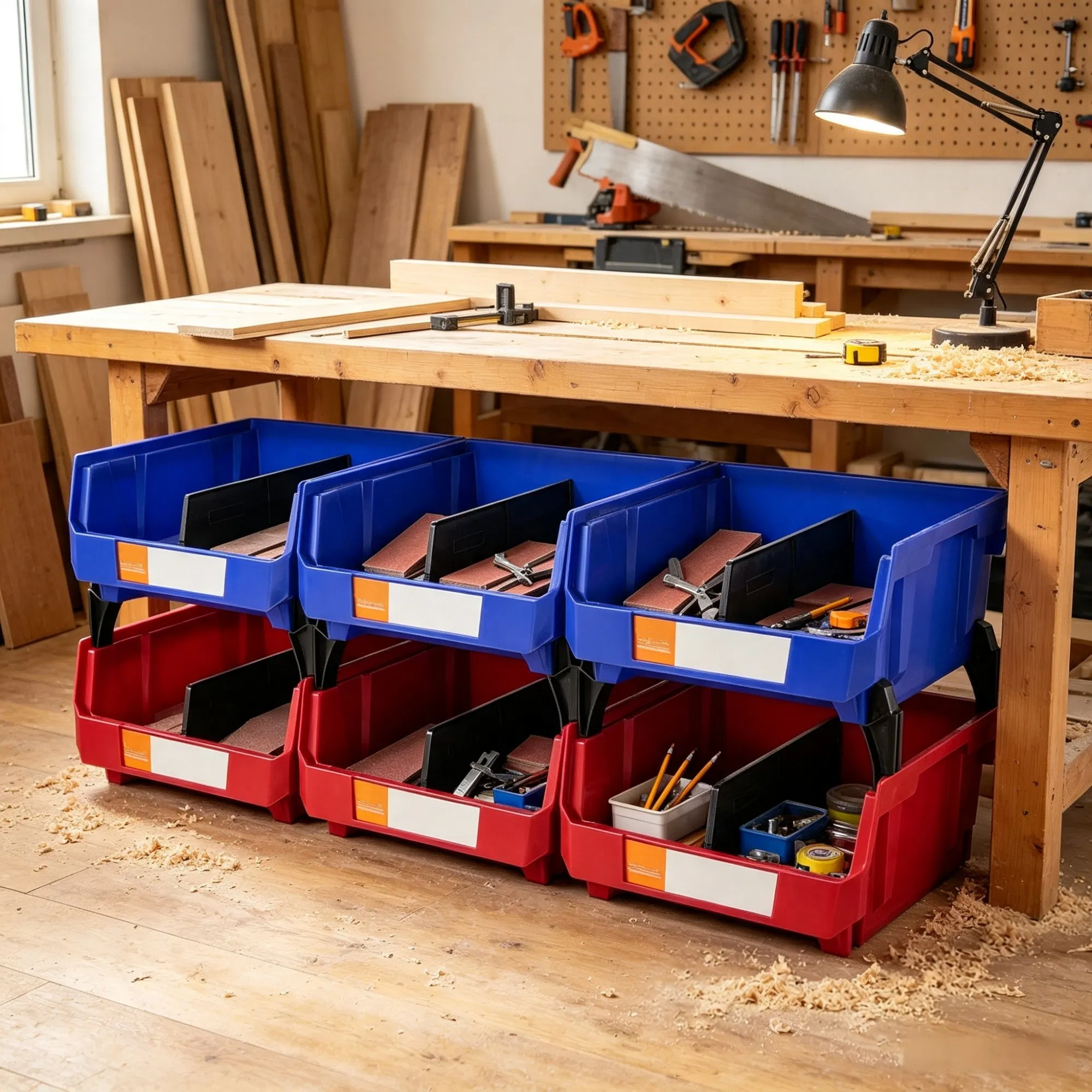 Plastic Storage Bins