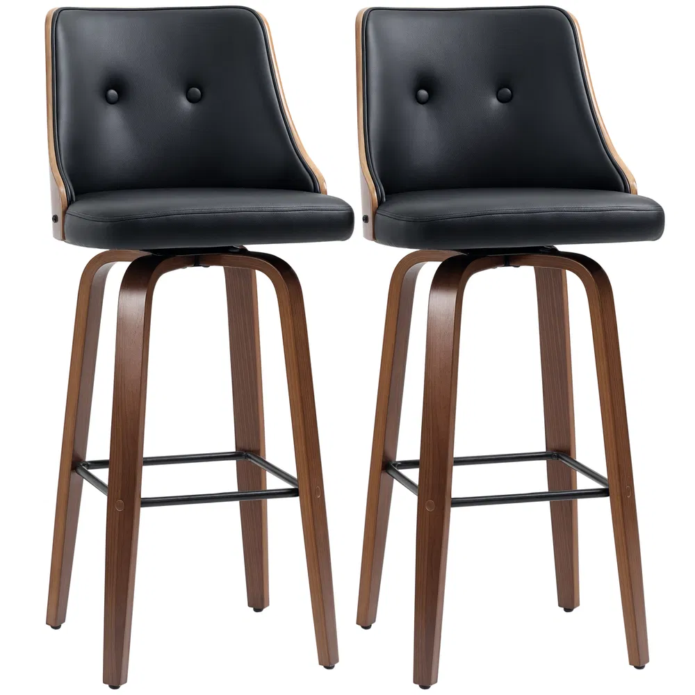 Swivel Bar Stools Set of 2, picture 5 of 5