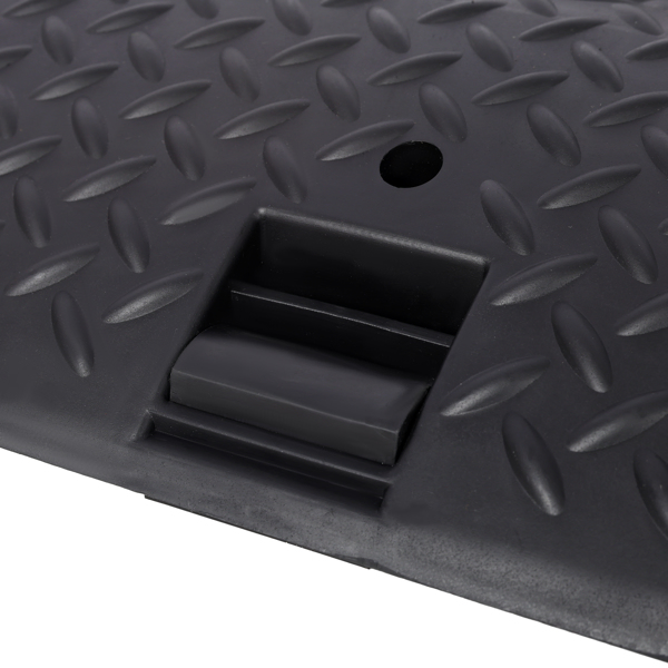 4PACK Tire Saver Ramps,Car Tire Wheel Ramps,Anti-Slip Hard Plastic Design,With Carry Bag,Black -24