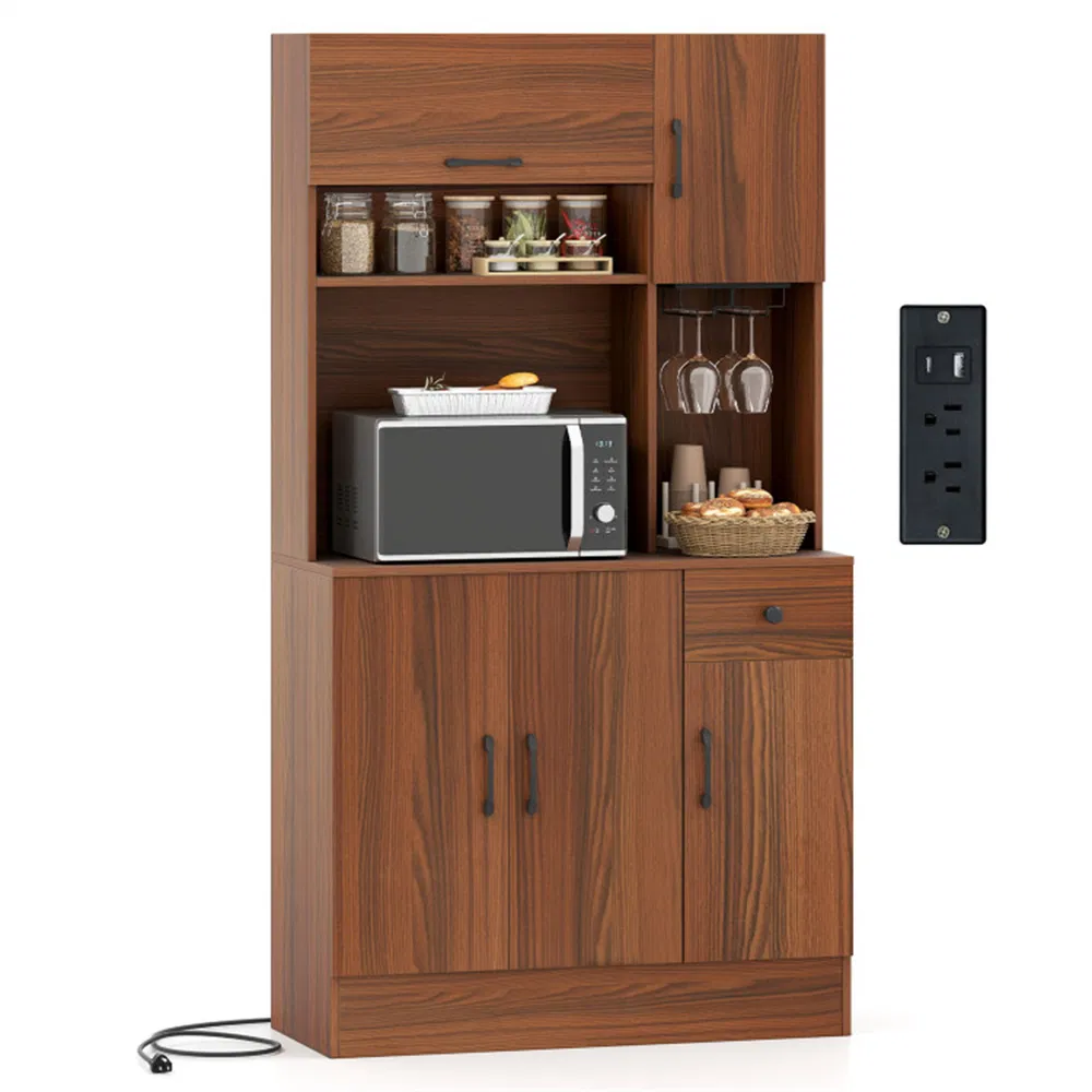 Kitchen Storage Cabinet with Charging Station, picture 5 of 5