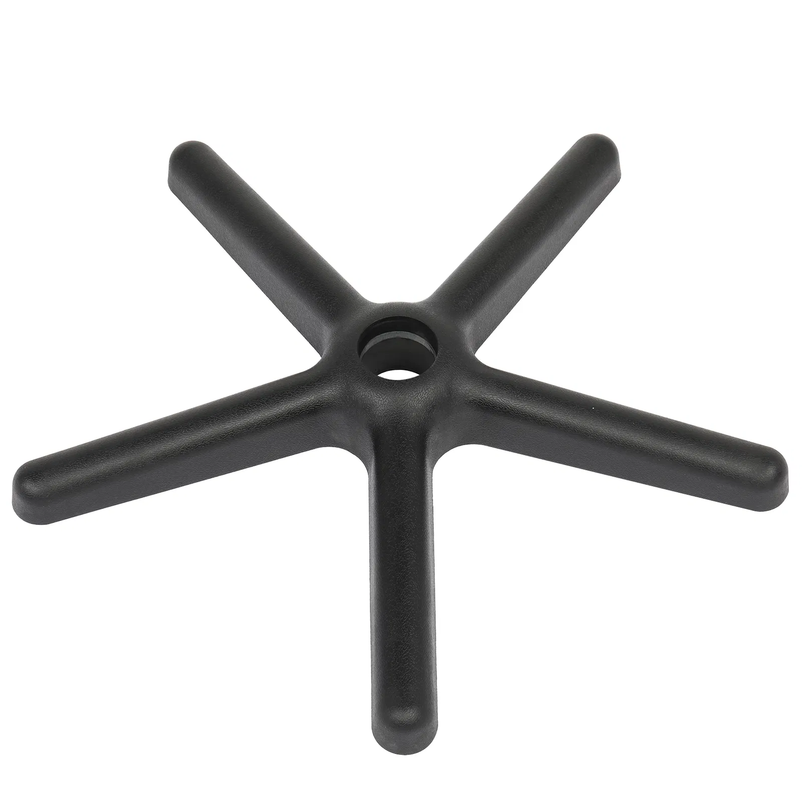 Round Stool Plastic Arch Feet Rotation Bar Stool Black image 13