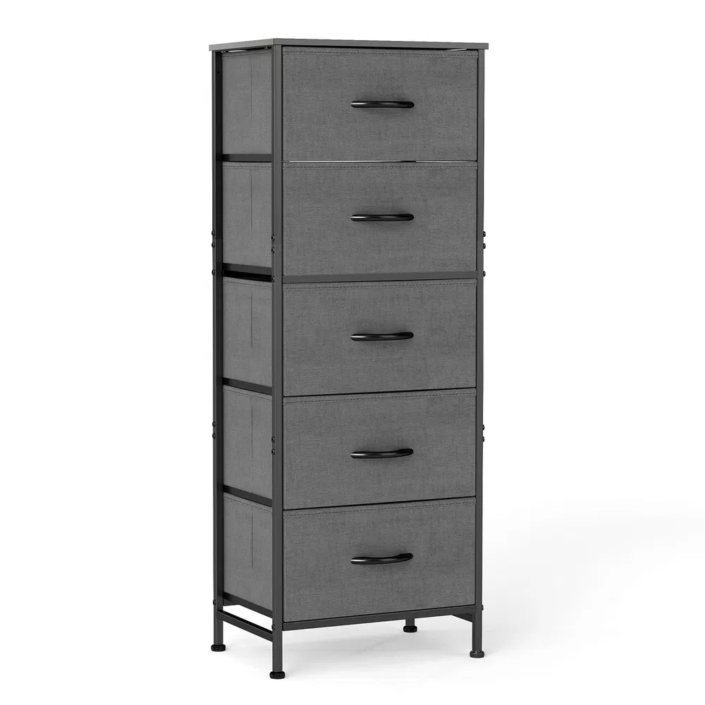 5 Drawer Fabric Dresser, picture 6 of 7