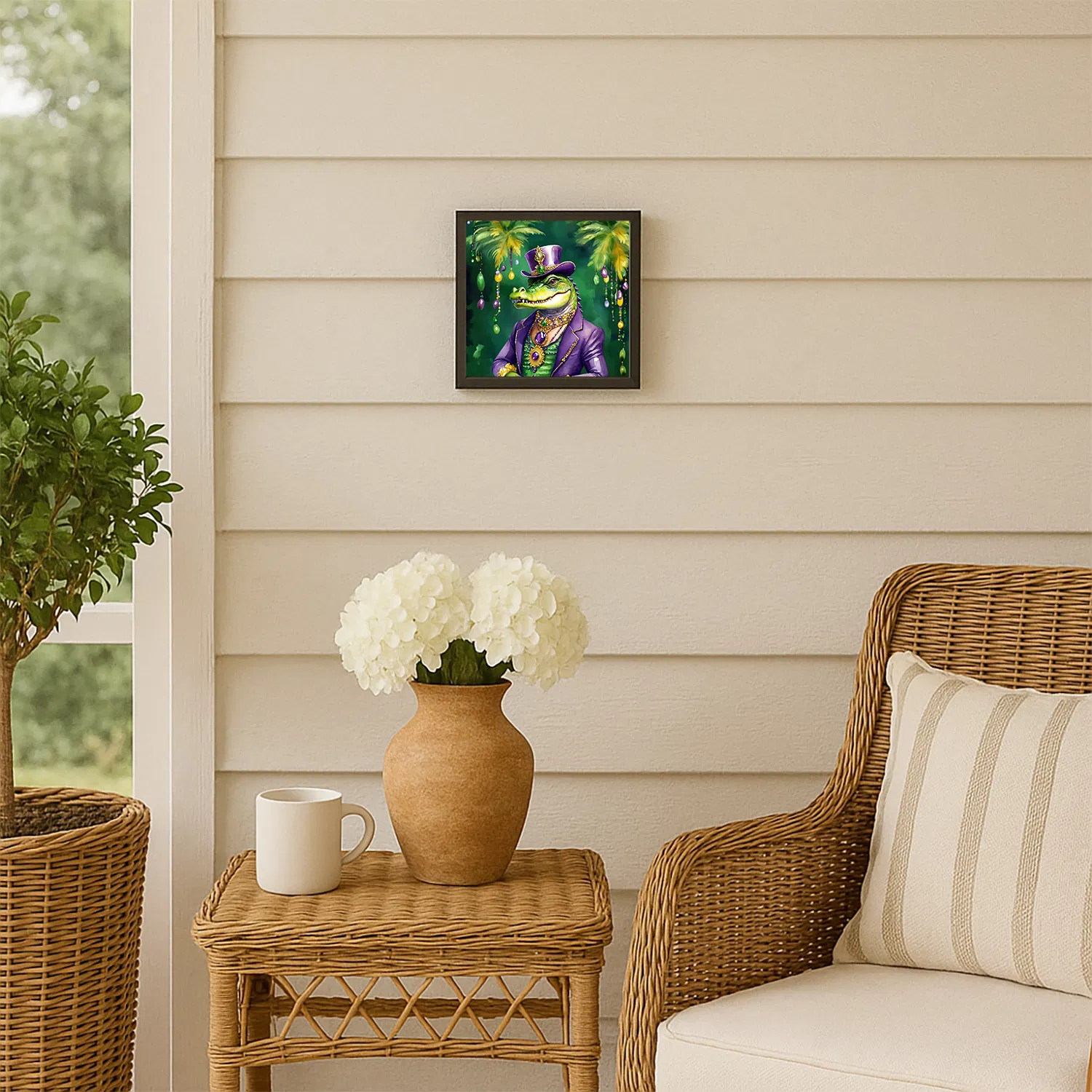 Framed Metal Print, 8x8, picture 2 of 3