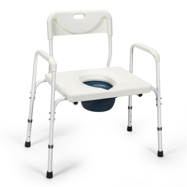 3-in-1 Heavy-Duty Commode Chair (34